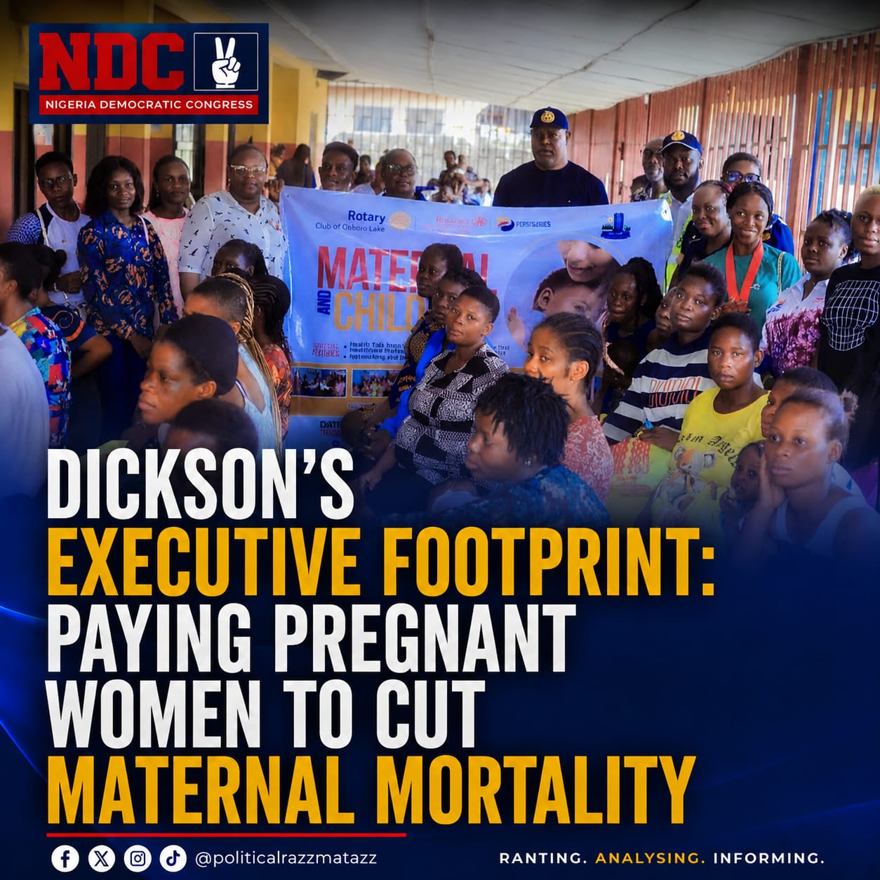 how-governor-dickson-paid-pregnant-women-to-save-lives-in-bayelsa