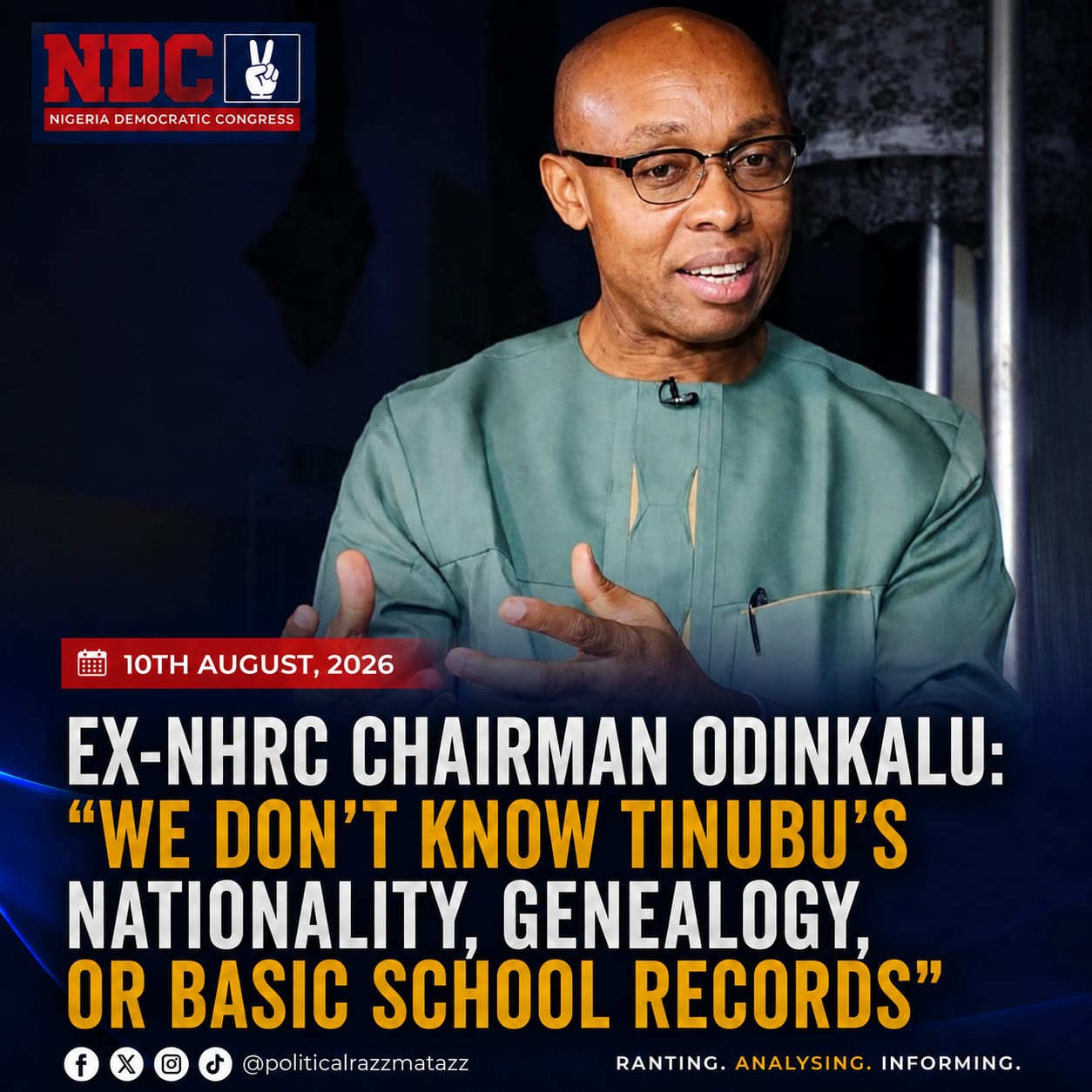 ex-nhrc-chairman-odinkalu-we-dont-know-tinubus-nationality-genealogy-or-basic-school-records