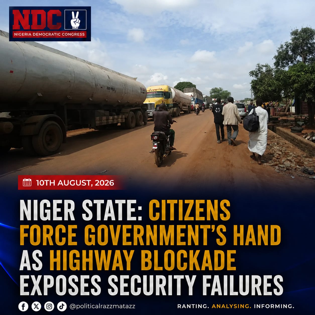 niger citizens force government's hand