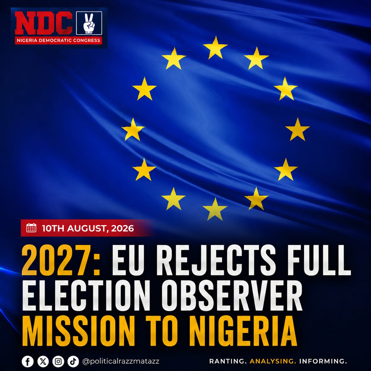 EU rejects full election observer mission