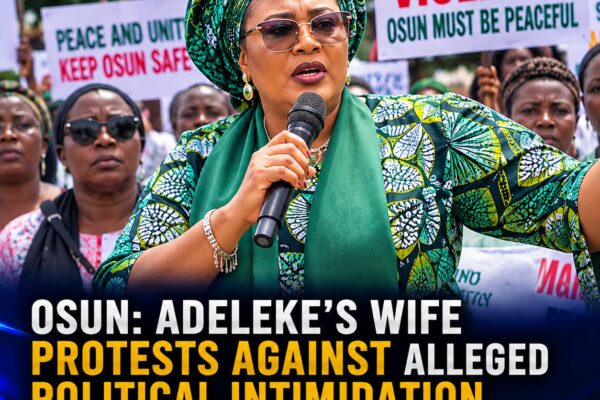 osun-election-adelekes-wife-leads-womens-protest-against-alleged-political-intimidation
