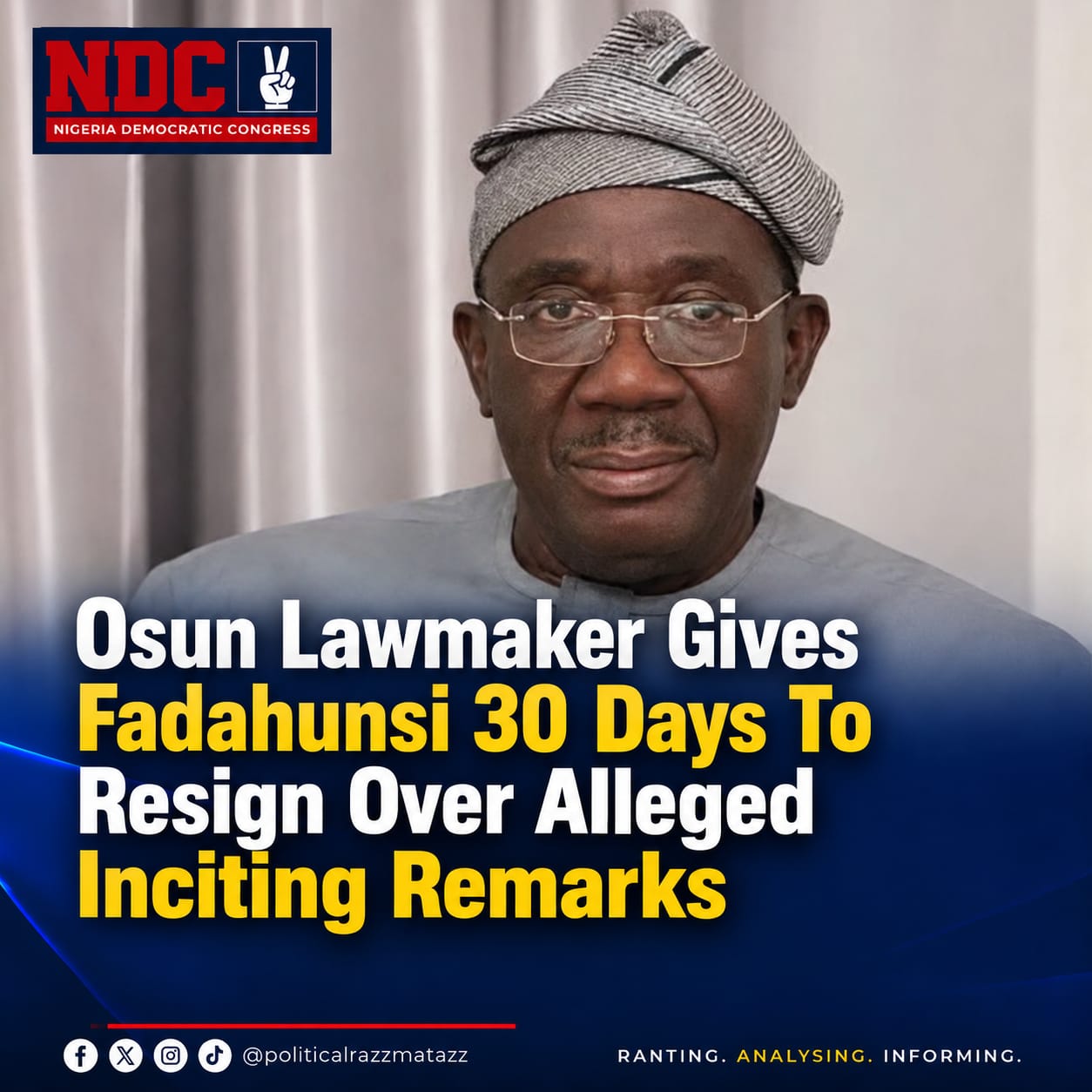 osun-lawmaker-demands-senator-fadahunsis-resignation-over-inciting-comments