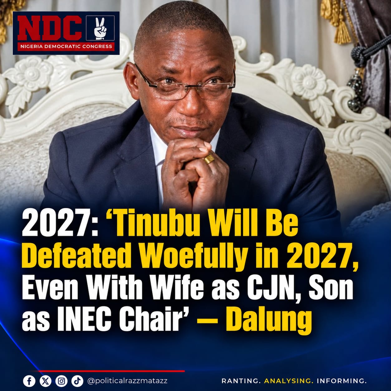 Tinubu Will Lose Even With His Family in Charge