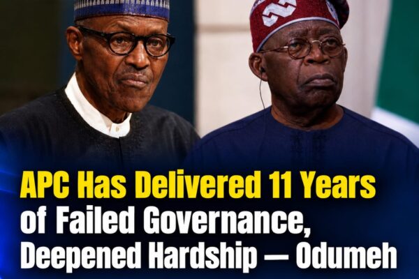 The Failed Legacy of APC Governance in Nigeria