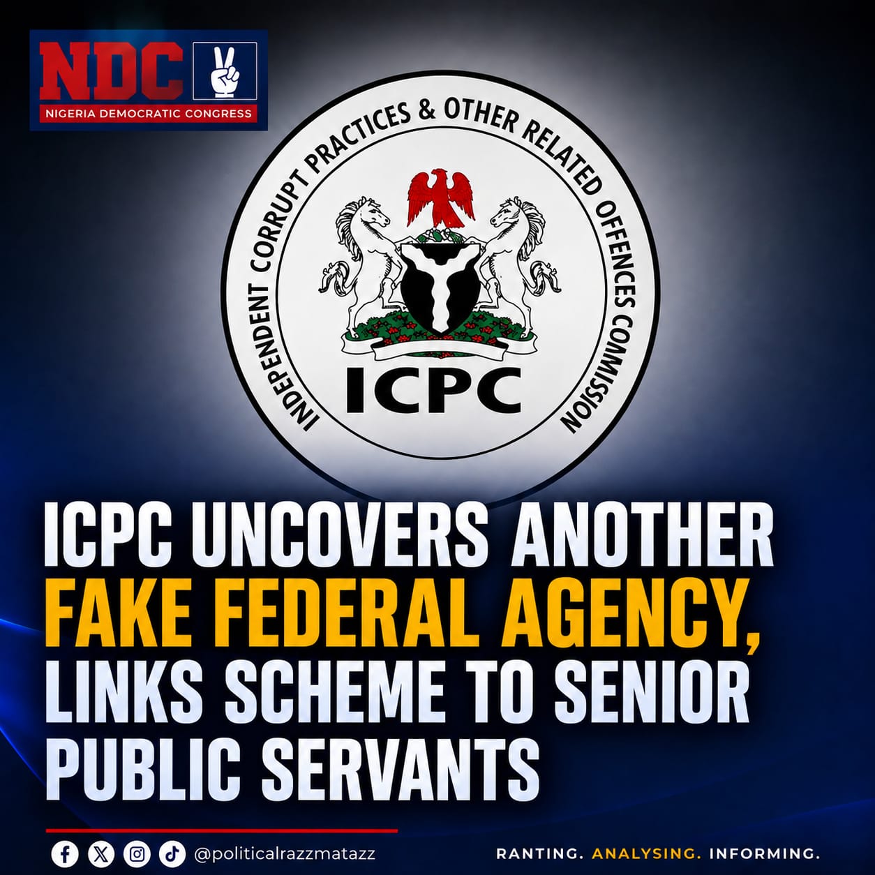 How a Fake Agency Operated Inside Government Corridors