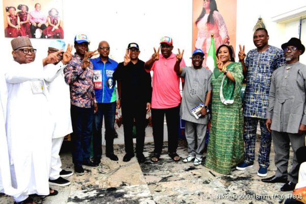 Peter Obi, Seriake Dickson Meet Lagos NDC Stakeholders to Strengthen Unity