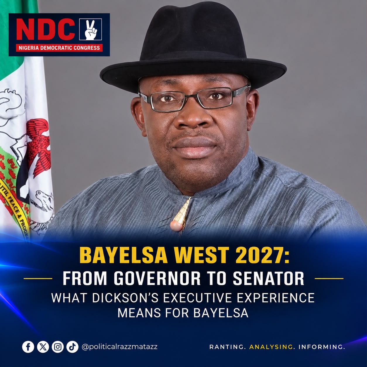 Why Seriake Dickson’s Executive Experience Elevates Bayelsa in the Senate