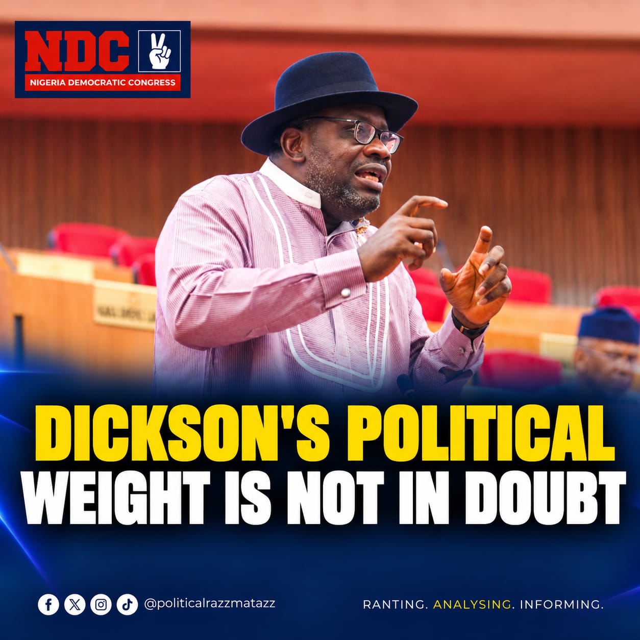 Why Dickson Remains the NDC’s Strongest Political Asset